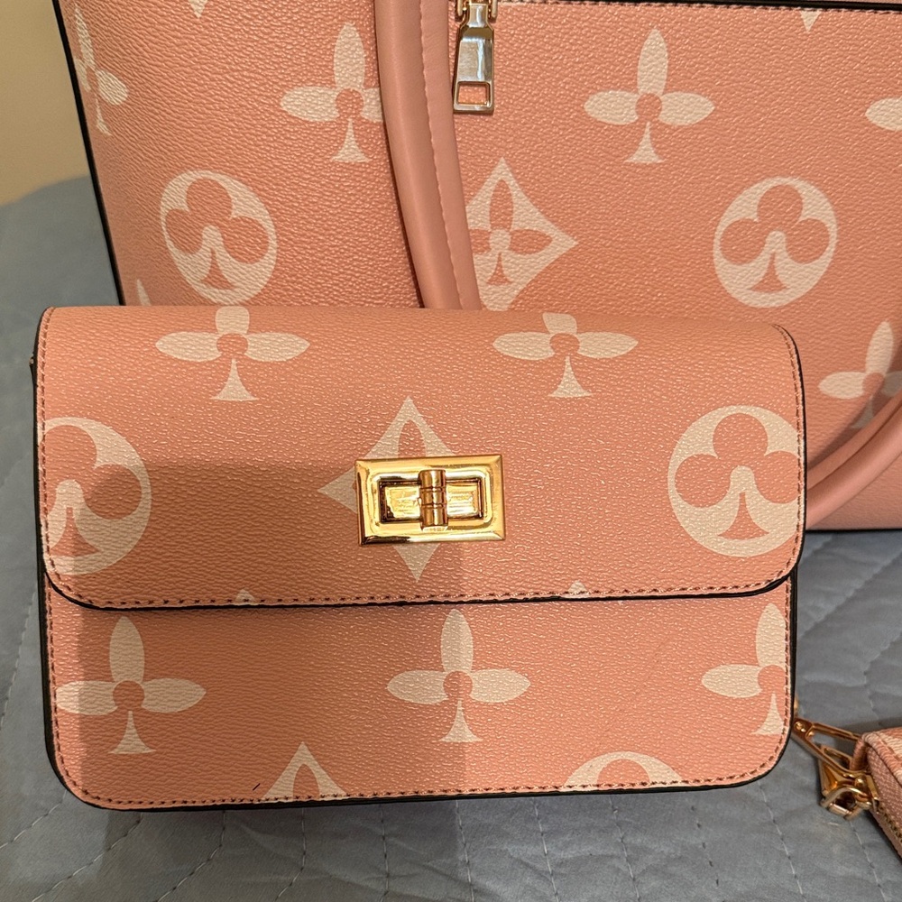 Pink Designer Tote Bag - Picture 2 of 13